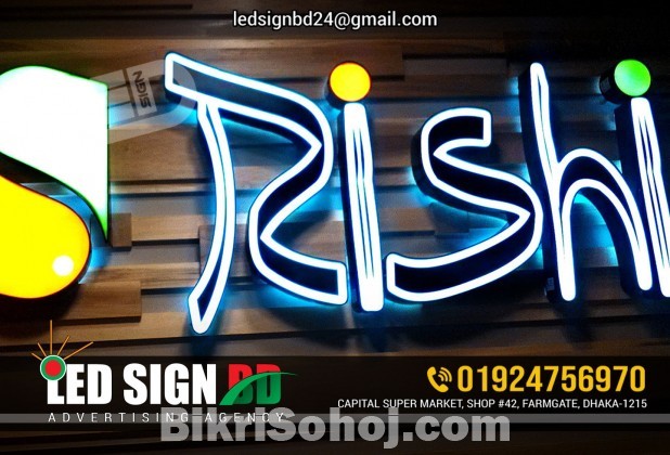 A signboard is a board that displays a business or product n